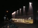 Spar - světla venku